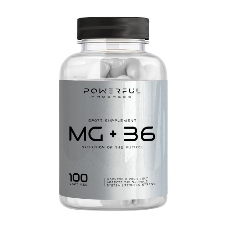 Powerful Progress MG + B6 100 caps