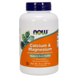 NOW Calcium & Magnesium 227g
