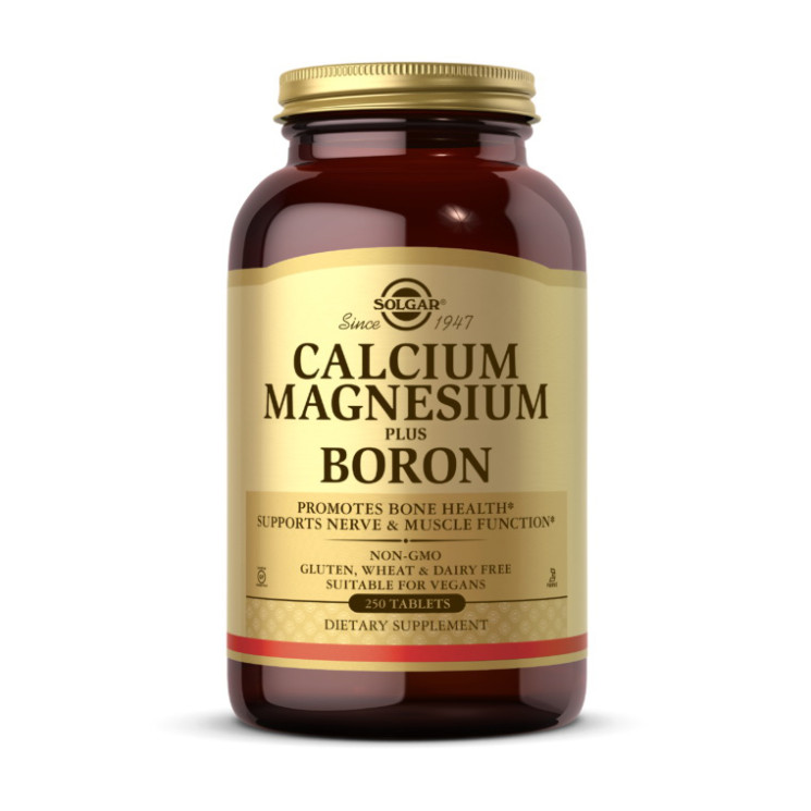 Solgar Calcium Magnesium Plus Boron 250 tabs