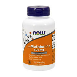 NOW L-Methionine 500mg 100 caps