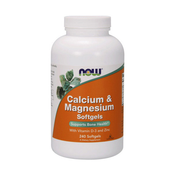 NOW Calcium & Magnesium with vit. D and Zinc