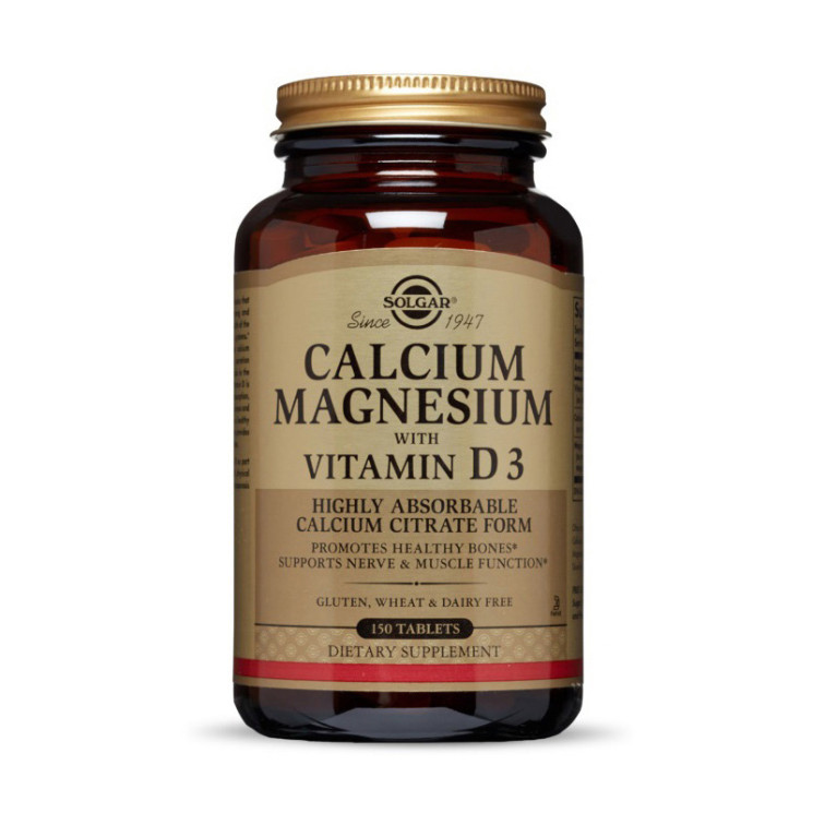 Solgar Calcium Magnesium with Vitamin D3