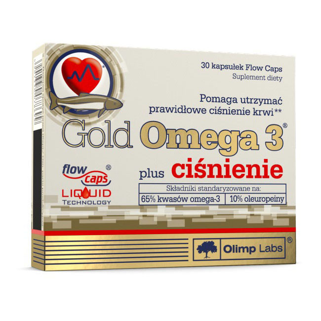Gold Omega 3 plus pressure 30 caps