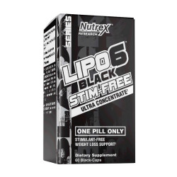 Nutrex Lipo 6 Black Stim-Free Ultra Concentrate