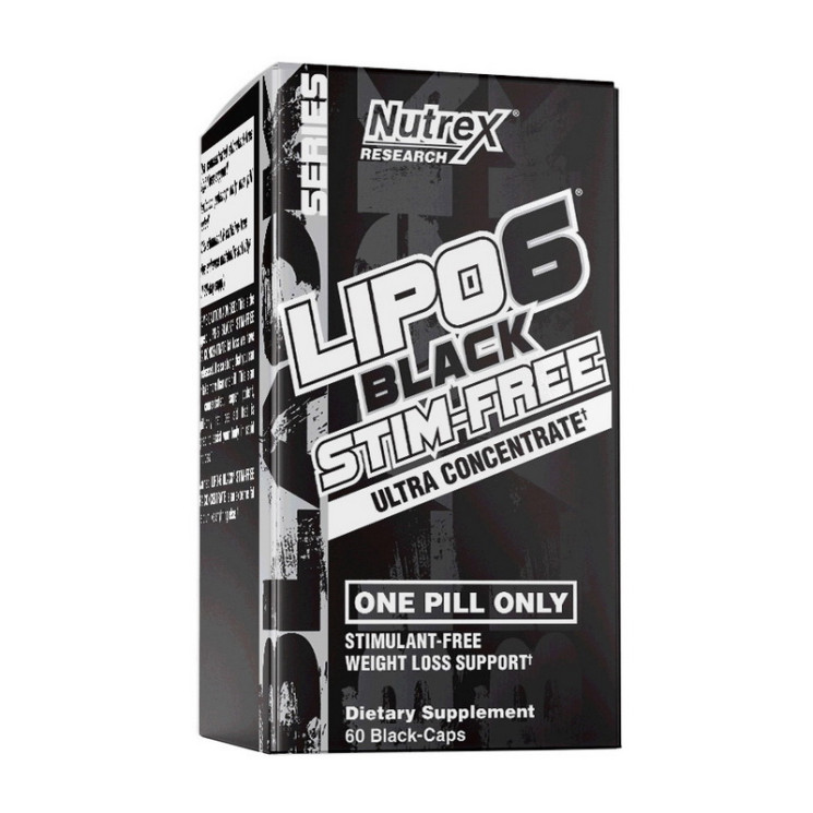 Nutrex Lipo 6 Black Stim-Free Ultra Concentrate