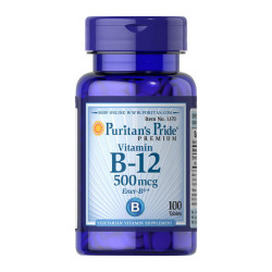 Puritan's Pride Vitamin B-12 500 mcg