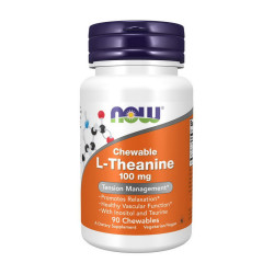 NOW L-Theanine 100mg Chewable