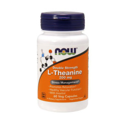 NOW L-Theanine 200mg Double Strenght