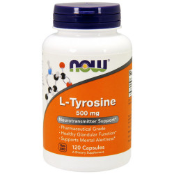 NOW L-Tyrosine 500mg 120 caps