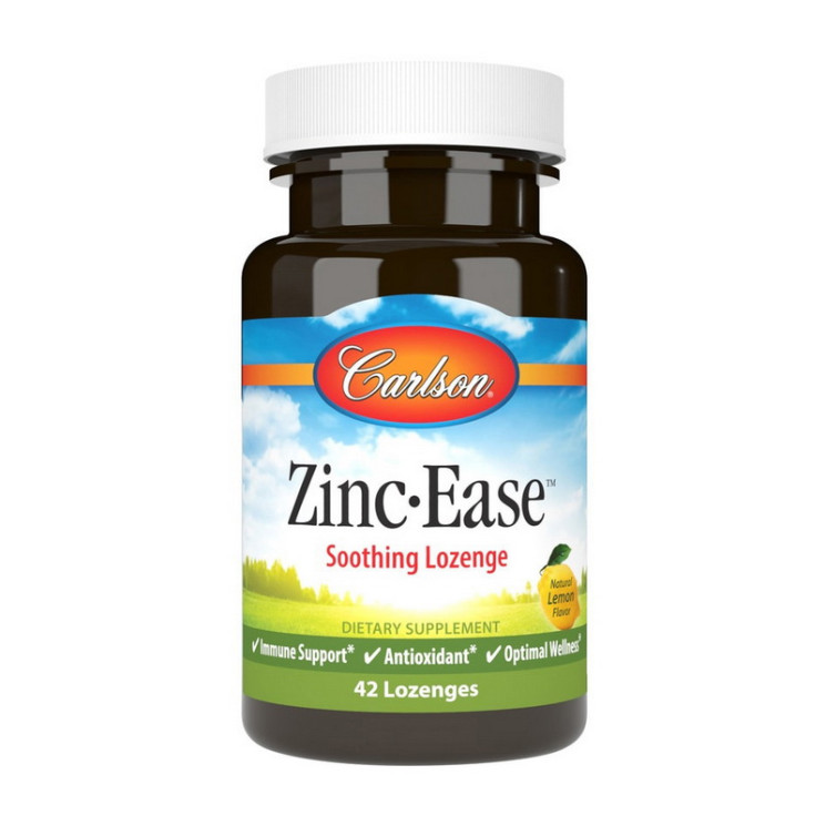 Carlson Labs Zinc Ease 42 lozenges