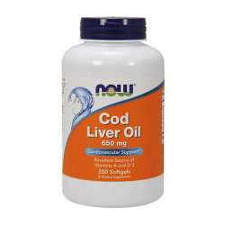 NOW Cod Liver Oil 650mg