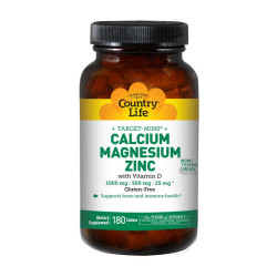 Country Life Calcium Magnesium Zinc with Vitamin D