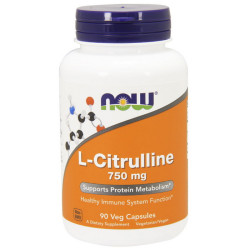 NOW L-Citrulline 750mg 90 veg caps