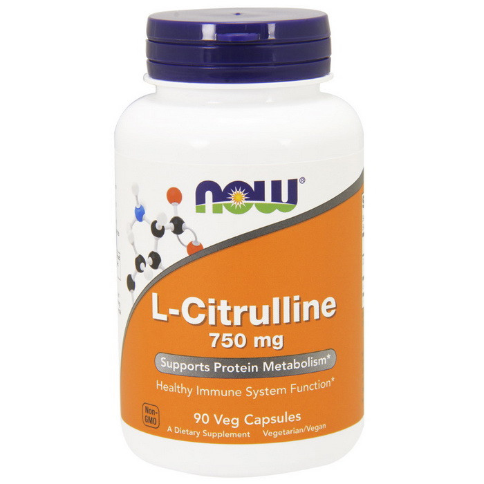 NOW L-Citrulline 750mg 90 veg caps