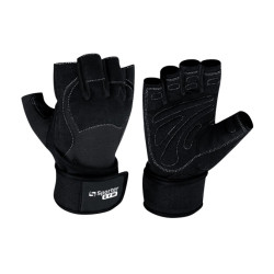 Weightlifting Gloves Black-Grey