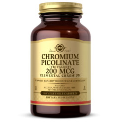 Solgar Chromium Picolinate 200mcg 180 veg caps