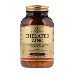Solgar Chelated Zinc 250 tab