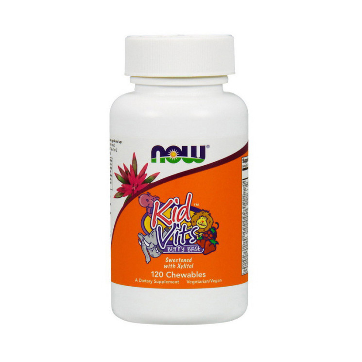 NOW Kid Vits 120 chewables