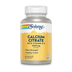 Solaray Calcium Citrate & Vitamin D3