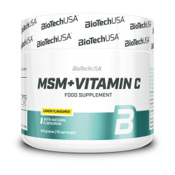 BioTech MSM + Vitamin C 150g
