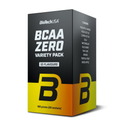 BioTech bcaa zero variety pack 20 sachets