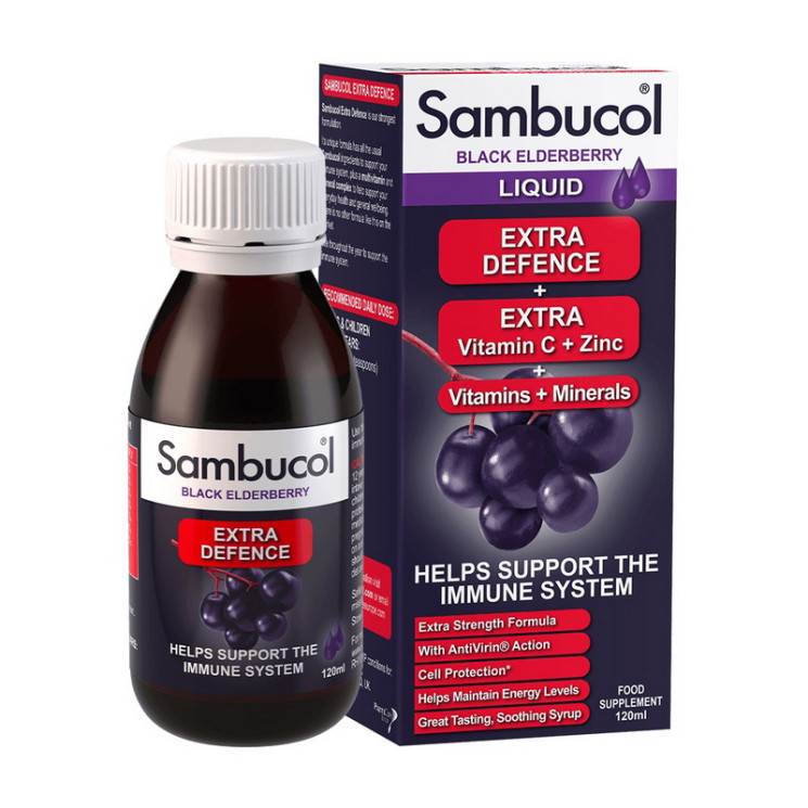 Sambucol Extra Defence Liquid 120ml