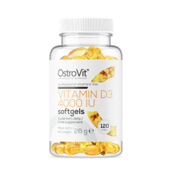 OstroVit Vitamin D3 4000 IU 120 caps
