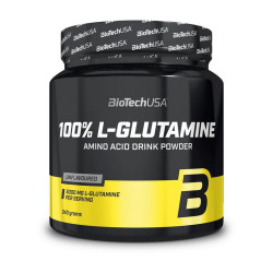 BioTech 100% L-Glutamine 240g