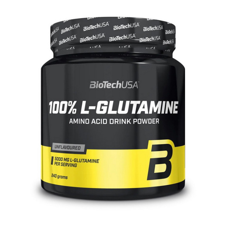 BioTech 100% L-Glutamine 240g
