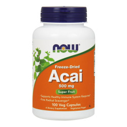 NOW Acai 500mg freeze-dried